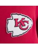 Kansas City Chiefs Red Striped Fleece Jacket