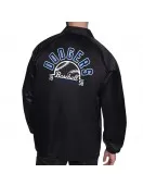 LA Dodgers Retro Logo Coaches Jacket