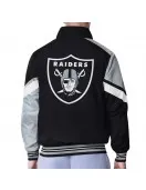 Las Vegas Raiders Strong Arm Black Full-Zip Jacket