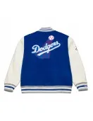 Los Angeles Dodgers M&N Royal Off Day Varsity Jacket