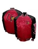 Louisville Cardinals The Game Red Satin Jacket
