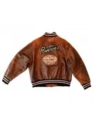 Louisville Slugger Varsity Brown Leather Jacket