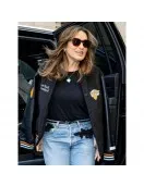 Mariska Hargitay New York Knicks Nowhere Varsity Jacket