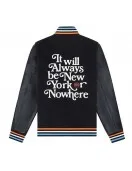 Mariska Hargitay New York Knicks Nowhere Varsity Jacket