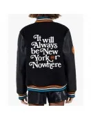 Mariska Hargitay New York Knicks Nowhere Varsity Jacket