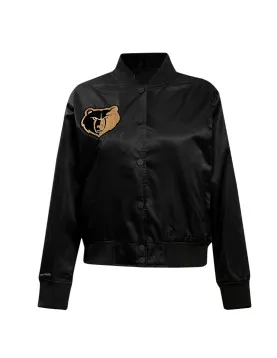 Memphis Grizzlies Holiday Glam Black Satin Jacket