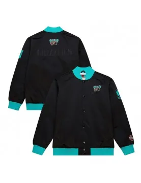 Memphis Grizzlies OG 3.0 Lightweight Black Satin Jacket
