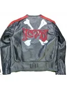Men's Icon Motorhead Skull Black Biker Leather Jacket