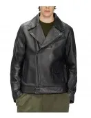 Men’s Black Classic Carve Motorcycle Leather Jacket Men’s Black Classic Carve Motorcycle Leather Jacket