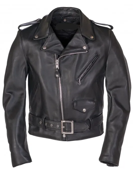 Men’s Classic Steerhide Perfecto Motorcycle Leather Jacket