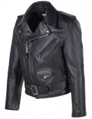 Men’s Classic Steerhide Perfecto Motorcycle Leather Jacket