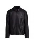 Men’s Lambskin Sporty Leather Jacket