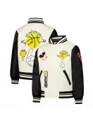 Mickey Mouse Basketball Varsity Jacket Mickey Mouse Basketball Varsity Jacket