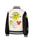 Mickey Mouse Basketball Varsity Jacket Mickey Mouse Basketball Varsity Jacket