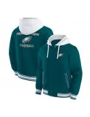 Midnight Green Philadelphia Eagles Cotton Hooded Jacket
