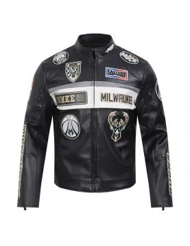 Milwaukee Bucks Men's Moto Jacket