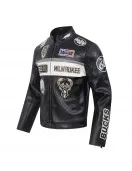 Milwaukee Bucks Men's Moto Jacket Milwaukee Bucks Men's Moto Jacket
