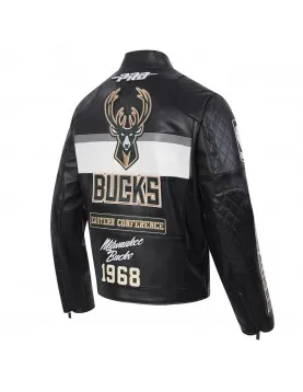 Milwaukee Bucks Men's Moto Jacket