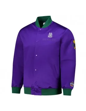 Milwaukee Bucks OG 3.0 Lightweight Purple Satin Jacket