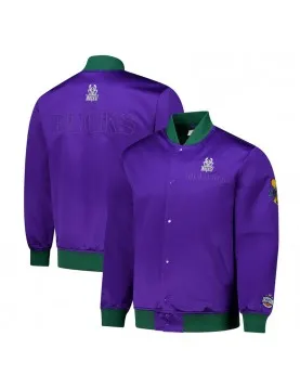 Milwaukee Bucks OG 3.0 Lightweight Purple Satin Jacket
