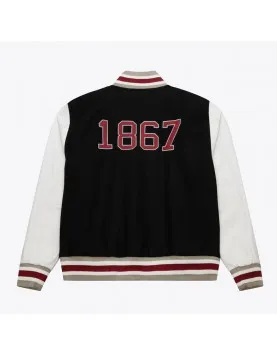 Morehouse Maroon Tigers Homecoming Black Varsity Jacket