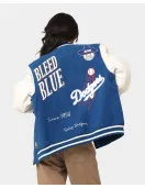 Multi Hit Los Angeles Dodgers Varsity Jacket