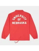 Nebraska Cornhuskers Football Helmet Coaches Jacket