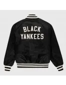 New York Black Yankees Varsity Satin Jacket