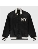 New York Black Yankees Varsity Satin Jacket