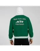 New York Jets Green Hooded Cotton Jacket