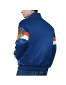 New York Knicks Triple Option Varsity Satin Jacket
