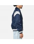 New York Yankees Retro Stadium Navy Satin Jacket