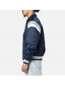 New York Yankees Retro Stadium Navy Satin Jacket New York Yankees Retro Stadium Navy Satin Jacket