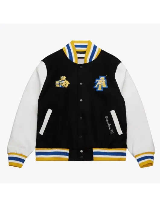 North Carolina A&T Aggies Homecoming Black Varsity Jacket