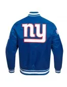 NY Giants Mashup Classic Rib Satin Jacket