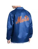 NY Mets Point Man Coaches Royal Jacket NY Mets Point Man Coaches Royal Jacket