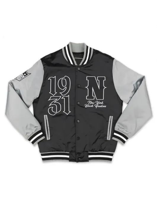 NY Yankees Black and Gray Jacket NY Yankees Black and Gray Jacket
