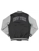 NY Yankees Black and Gray Jacket NY Yankees Black and Gray Jacket