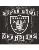 Oakland Raiders Black Contender Wool Bomber Jacket