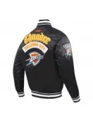 Oklahoma City Thunder Best of Classic Rib Satin Jacket
