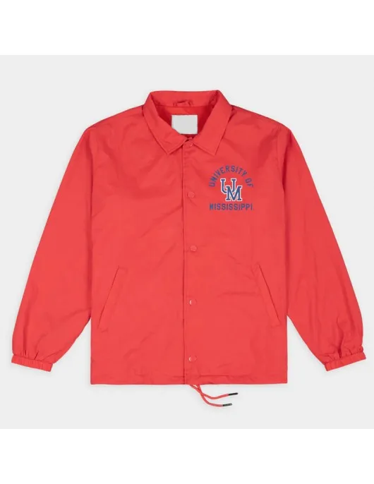Ole Miss Classic UM Football Coaches Jacket Ole Miss Classic UM Football Coaches Jacket