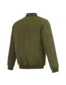 Olive/Orange Chicago Bears Full-Zip Reversible Bomber Jacket