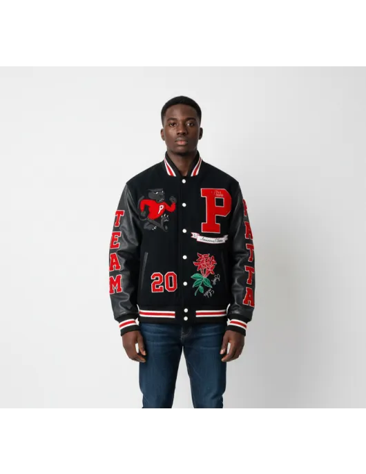 Patta 20th Anniversary Maritime Blue Varsity Jacket