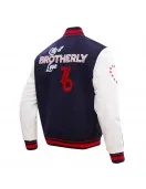 Philadelphia 76ers City of Brotherly Love Varsity Jacket