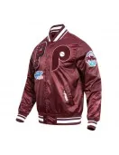 Philadelphia Phillies Retro Mashup Classic Rib Satin Jacket