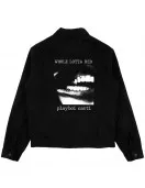 Playboi Carti Black Denim Jacket