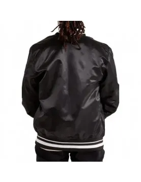 Memphis Grizzlies Satin Varsity Jacket