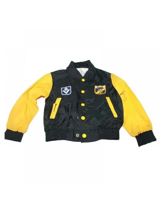 Richmond Tigers 1980’s Vintage Black & Gold Varsity Jacket