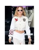 Rita Ora Elvis Duran Show Varsity Jacket - Premium Celebrity-Inspired Jacket