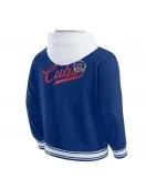 Royal Chicago Cubs Cotton Hooded Jacket